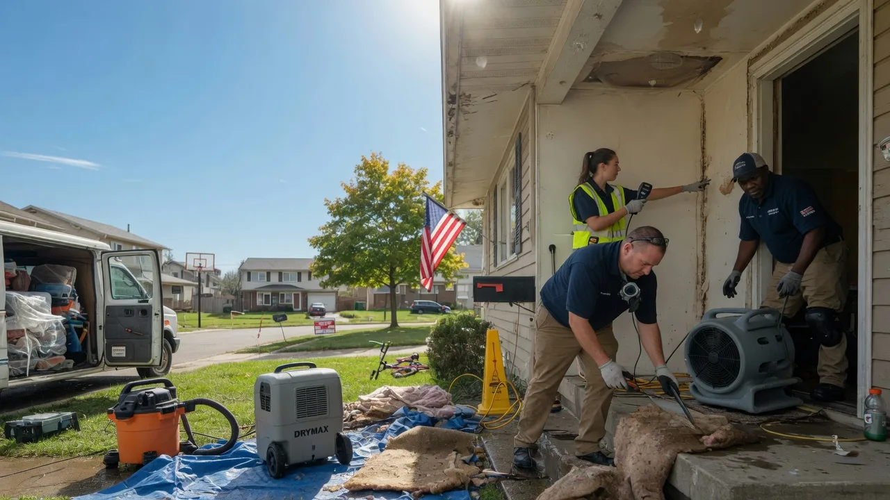 Water Damage Restoration in Carmi, IL near me